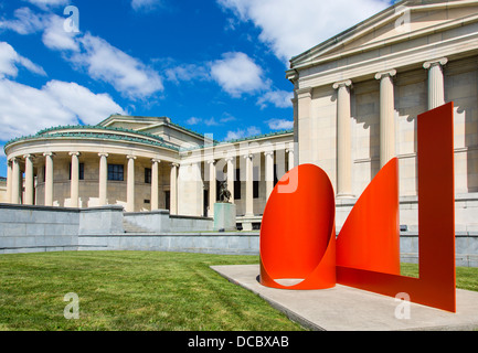 Albright Knox Art Gallery de ville de Buffalo, New York, United States Banque D'Images