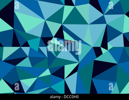 Triangle rétro tendance motif transparent composition. Couches de fichier vectoriel pour une manipulation facile et coloris. Banque D'Images