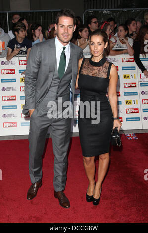 Jamie Redknapp et Louise Redknapp la fierté de la Grande-Bretagne Awards 2011 - Arrivées Londres, Angleterre - 03.10.11 Banque D'Images