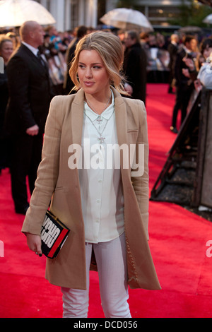 Caggie Dunlop assiste à 'Chanceux' première européenne au Chelsea Cinema le 23 avril 2012 à Londres, en Angleterre. Banque D'Images