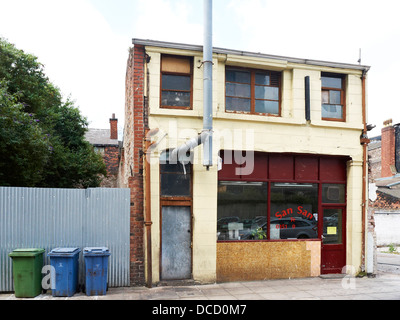 San San chinois à emporter dans la région de Bolton Street Liverpool UK Banque D'Images