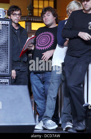 Jack Black et Justin Stills "l'autisme est Awesomism' concert-bénéfice Le projet miracle eu lieu à du Grove de Los Angeles, Californie - USA - 04.10.11 Banque D'Images