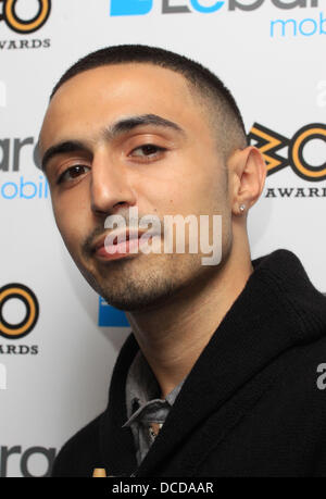 Adam Deacon Le MOBO Awards 2011 - Salle de Glasgow, Écosse - sûr 05.10.11 Banque D'Images