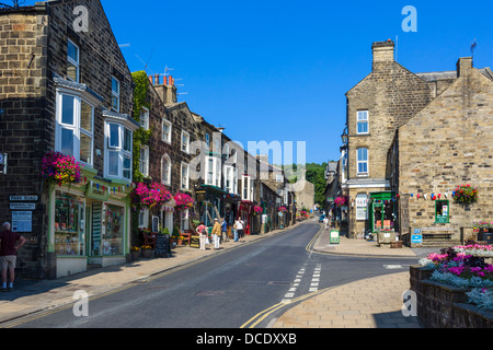 High Street,, Campsites Canet-en-Roussillon Nidderdale, Yorkshire Dales, North Yorkshire, Angleterre, Royaume-Uni, Banque D'Images