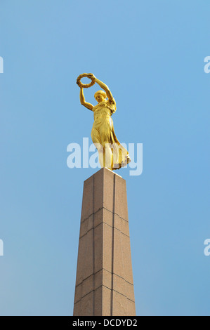 Le Monument du Souvenir dans la ville de Luxembourg par une journée claire Banque D'Images