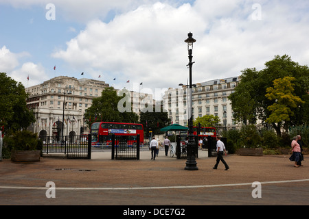 Entrée de speakers corner Hyde Park London England UK Banque D'Images