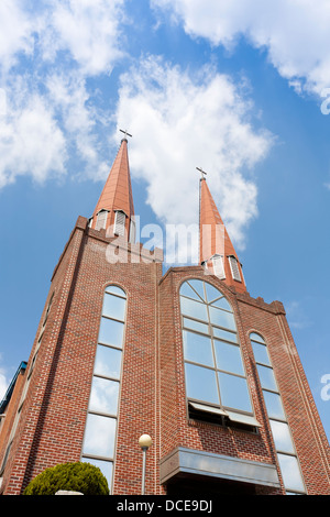 Community Church à Suwon, Corée du Sud. Banque D'Images