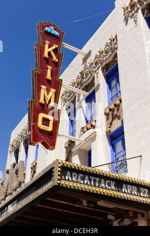 Albuquerque, Nouveau Mexique, USA. Route 66. Kimo Theatre Banque D'Images