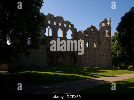 Le mur jaloux, une folie, la maison Belvedere près de Mullingar, comté de Westmeath, Irlande Banque D'Images