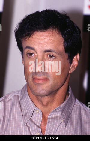 L'acteur Sylvester Stallone visiter Hambourg en 1997 Banque D'Images