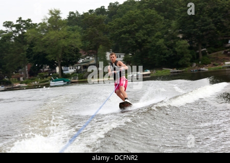 Ski nautique Banque D'Images