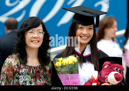 L'Université de Warwick le jour de graduation. Banque D'Images