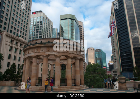 Arcade ANZAC memorial au-dessus de la Première Guerre mondiale, Brisbane Anzac Square Banque D'Images