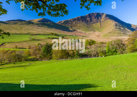 Keskedale Valley, Parc National de Lake District, Cumbria, Angleterre, Royaume-Uni, Europe. Banque D'Images