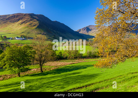 Keskedale Valley, Parc National de Lake District, Cumbria, Angleterre, Royaume-Uni, Europe. Banque D'Images