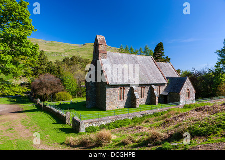 L'église St Martin, Martindale dans le Parc National du Lake District, Cumbria, Angleterre, Royaume-Uni, Europe. Banque D'Images