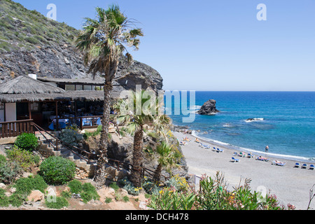 Restaurant La Cala, La Manga Club Resort, Costa Blanca, Espagne Banque D'Images