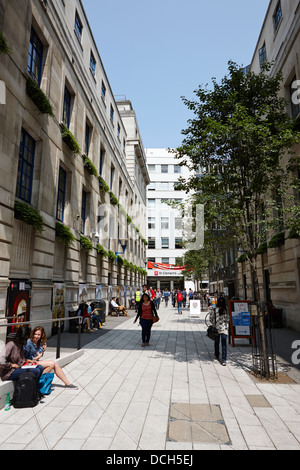 LSE bâtiment ancien et main campus London England UK Banque D'Images