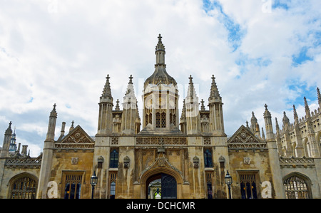 Cour avant de gardien. King's College, Université de Cambridge. Cambridgeshire, Angleterre, Royaume-Uni, Europe. Banque D'Images