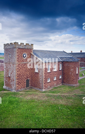Chapelle au fort George, Ardersier, près d'Inverness, Écosse, Royaume-Uni Banque D'Images