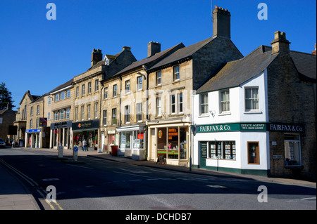 Chipping Norton, Oxfordshire, Angleterre. Banque D'Images