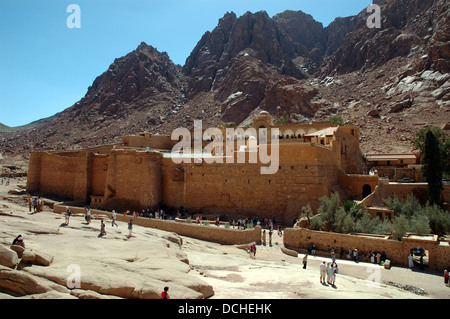 St Katherine monastère sur la péninsule du Sinaï en Égypte Banque D'Images