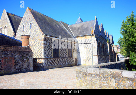 Eglise St Martin, Place St Martin, Vieux Ville, St Valery Sur Somme, Somme, Picardie, France Banque D'Images