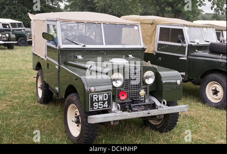Un à la série landrover astle park showground Banque D'Images