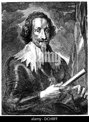 Gottfried Heinrich Graf zu Pappenheim, 1594 - 1632, un général de la guerre de Trente Ans pour la Ligue Catholique Banque D'Images