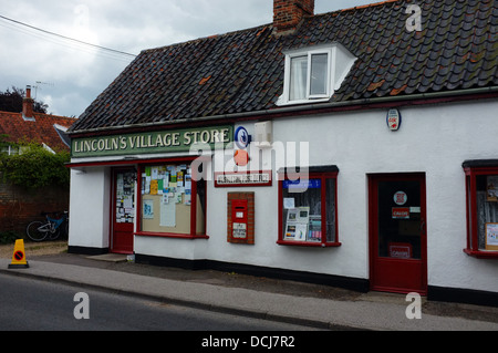 Lincoln's Village Store and post office, Suffolk Westleton Banque D'Images