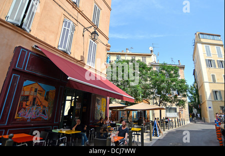 Bar des 13 coins MARSEILLE Bouches-du-Rhône Côte D'Azur France Banque D'Images