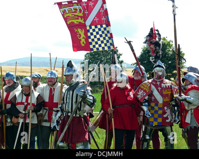 500e anniversaire de la bataille de Flodden Field,Flodden,Etal,Comté de Northumberland, à proximité de château de Ford,Angleterre,Grande-Bretagne Banque D'Images