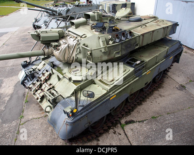 M 41 DK-1 Walker Bulldog Light Tank dans Garnisonsmuseum Forsvars- og Aalborg Banque D'Images