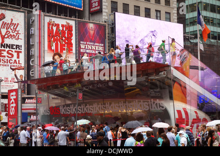 Kiosque Tkts à Times square NYC Banque D'Images