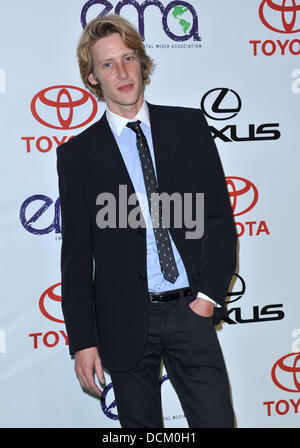 Gabriel Mann Le 2011 Environmental Media Awards tenue à la Warner Brothers Studio - Arrivées à Beverly Hills, Californie - 15.10.11 Banque D'Images