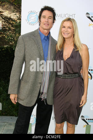 Ronn Moss, Katherine Kelly Lang 2011 Stuntwomen Awards au Skirball Cultural Center de Los Angeles, Californie, USA - article 16.10.11 pendant qu Banque D'Images