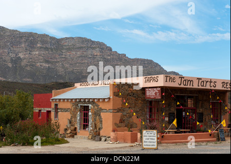 Le restaurant de tartes à la confiture, Barrydale, Route 62, Western Cape, Afrique du Sud Banque D'Images