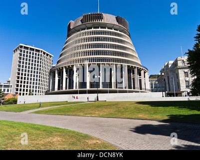 Dh Parlement WELLINGTON NEW ZEALAND ruche moderne building Banque D'Images