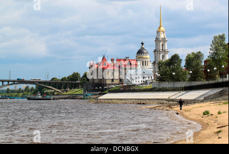 Ville russe de Rybinsk Banque D'Images