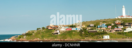 Vue panoramique de Farol de Santa Marta, l'État de Santa Catarina, Brésil Banque D'Images