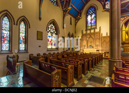 Intérieur de la cathédrale épiscopale St Paul's à Buffalo, New York, United States Banque D'Images