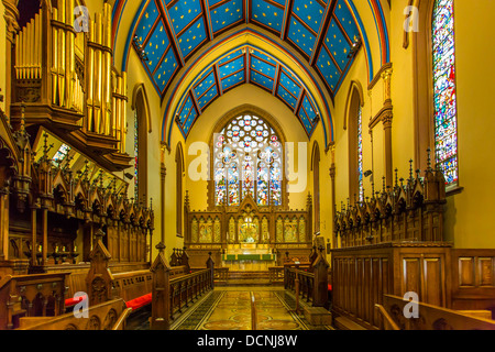 Intérieur de la cathédrale épiscopale St Paul's à Buffalo, New York, United States Banque D'Images