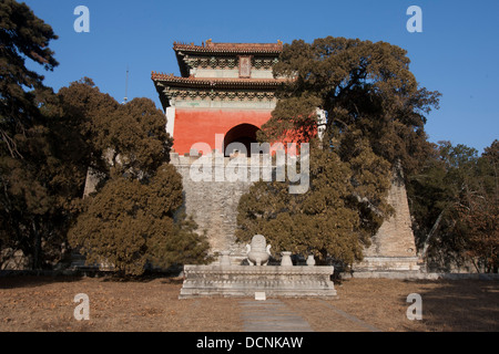 Pékin Dynastie Ming Tombs Scenic Area Banque D'Images