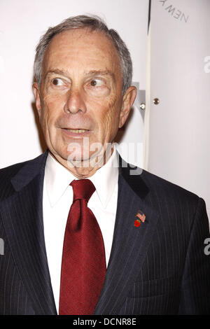 Le maire Michael Bloomberg New York City Centre gala de réouverture. La ville de New York, USA - 25.10.11 Banque D'Images