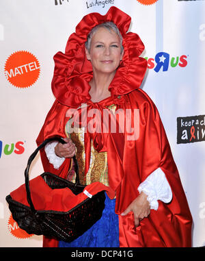 Jamie Lee Curtis 18e Dream Halloween au profit des enfants affectés par le sida Foundation Los Angeles, Californie - 29.10.11 Banque D'Images