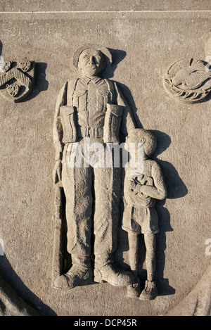 Bancroft Peace Memorial Gardens, Stratford upon Avon, Warwickshire, Angleterre Banque D'Images