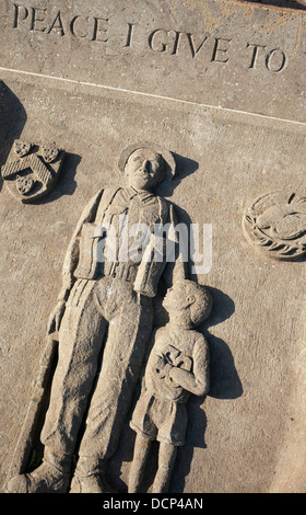 Bancroft Peace Memorial Gardens, Stratford upon Avon, Warwickshire, Angleterre Banque D'Images