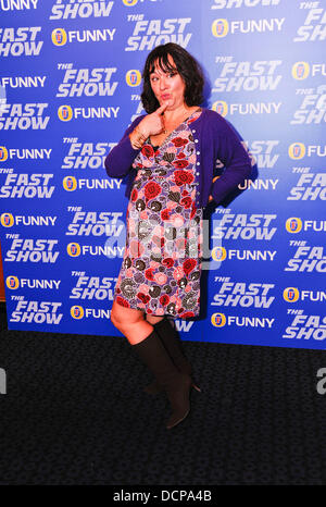 Arabella Weir 'The Fast Show' - sélection VIP - Arrivées Londres, Angleterre - 02.11.11 Banque D'Images