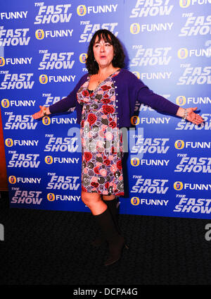 Arabella Weir 'The Fast Show' - sélection VIP - Arrivées Londres, Angleterre - 02.11.11 Banque D'Images