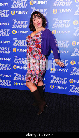 Arabella Weir 'The Fast Show' - sélection VIP - Arrivées Londres, Angleterre - 02.11.11 Banque D'Images